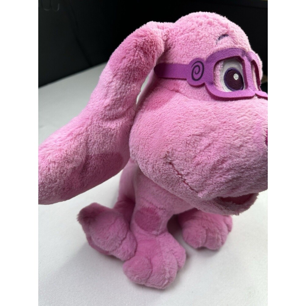Blue's Clues and You‎ Magenta Plush Dog with Glasses Nickelodeon - Picture 3 of 11